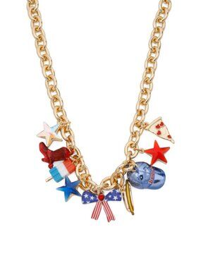 BETSEY JOHNSON Americana Necklace